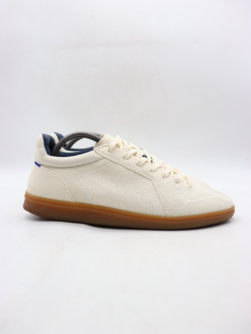 Rothy's The RS01 Lace Up Sneaker Men's Size 11 Off White Low Top Lace Up Knit